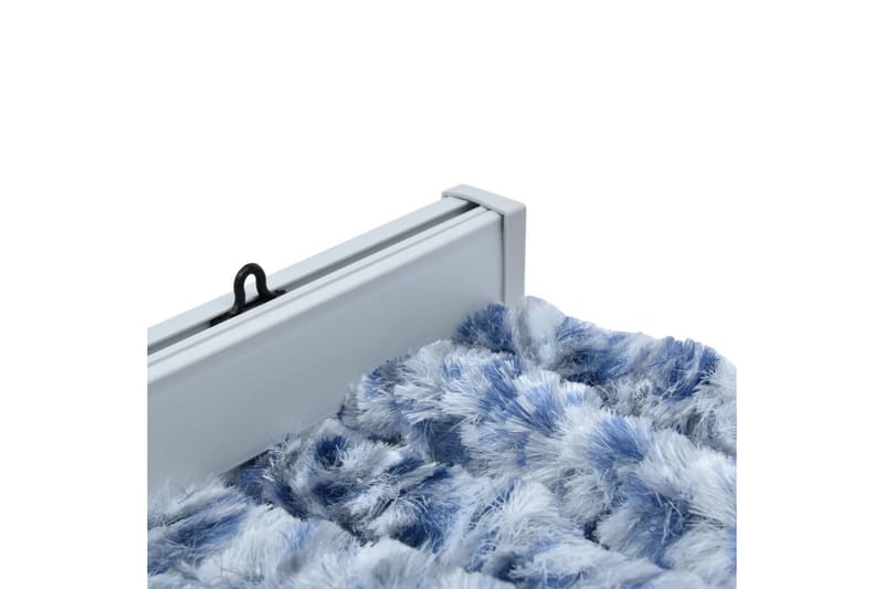 Insektgardin 56x185 cm blå, hvit og sølv - Friluftsutstyr - Myggnett - Myggbeskyttelse
