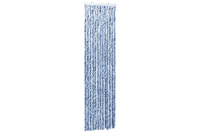 Insektgardin blå og hvit 56x200 cm chenille - Blå - Hage - Dyrking & hagearbeid - Dyrking - Skadedyrbekjempelse - Myggbeskyttelse