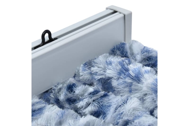 Insektgardin blå og hvit 56x200 cm chenille - Blå - Hage - Dyrking & hagearbeid - Dyrking - Skadedyrbekjempelse - Myggbeskyttelse