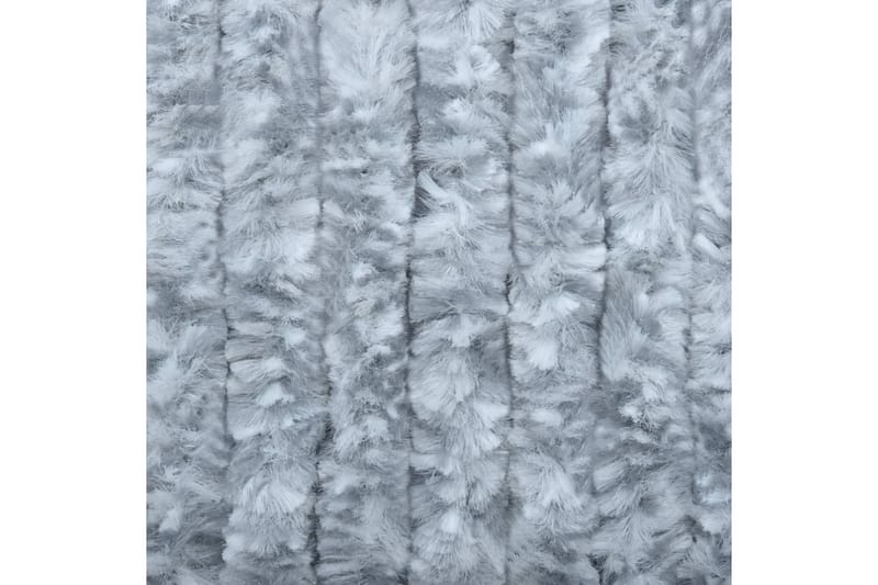 Insektgardin hvit og grå 56x200 cm chenille - Friluftsutstyr - Myggnett - Myggbeskyttelse