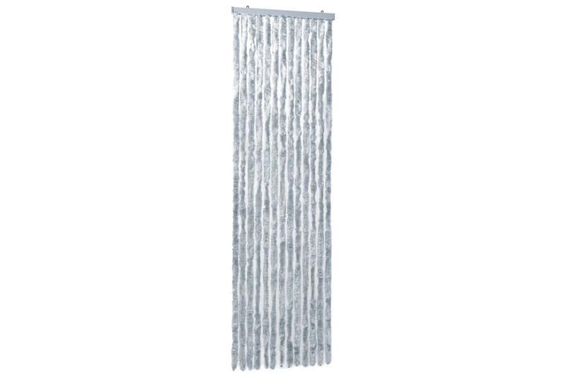 Insektgardin hvit og grå 90x200 cm chenille - Hvit - Hage - Dyrking & hagearbeid - Dyrking - Skadedyrbekjempelse - Myggbeskyttelse