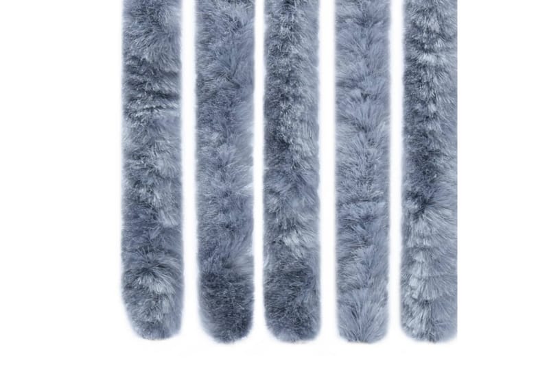 Insektgardin sølv 90x200 cm chenille - Silver - Hage - Dyrking & hagearbeid - Dyrking - Skadedyrbekjempelse - Myggbeskyttelse