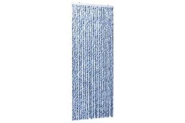 Insektgardin 90x220 cm blå, hvit og sølv - Hage - Dyrking & hagearbeid - Dyrking - Skadedyrbekjempelse - Myggbeskyttelse
