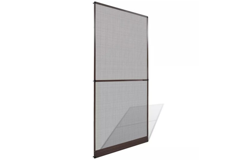 Insektnetting med hengsel for dører 100 x 215 cm brun - Hage - Dyrking & hagearbeid - Dyrking - Skadedyrbekjempelse - Myggbeskyttelse