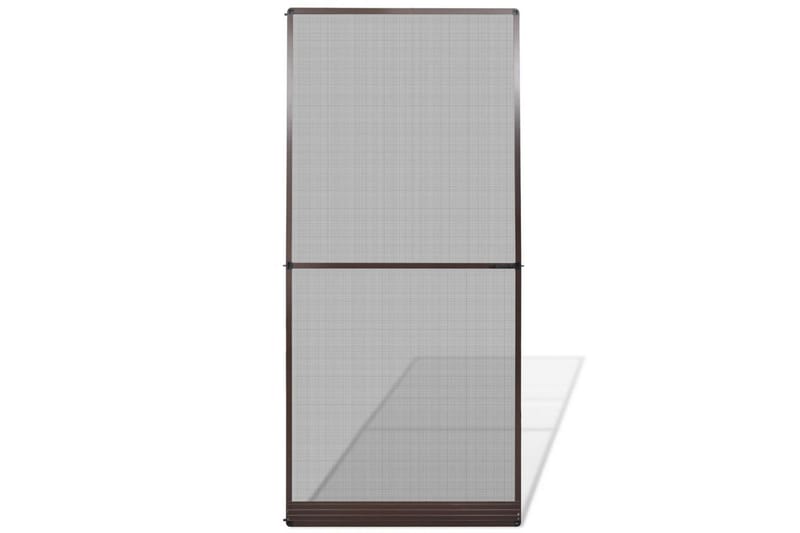 Insektnetting med hengsel for dører 100 x 215 cm brun - Hage - Dyrking & hagearbeid - Dyrking - Skadedyrbekjempelse - Myggbeskyttelse