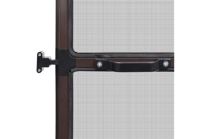 Insektnetting med hengsel for dører 100 x 215 cm brun - Hage - Dyrking & hagearbeid - Dyrking - Skadedyrbekjempelse - Myggbeskyttelse