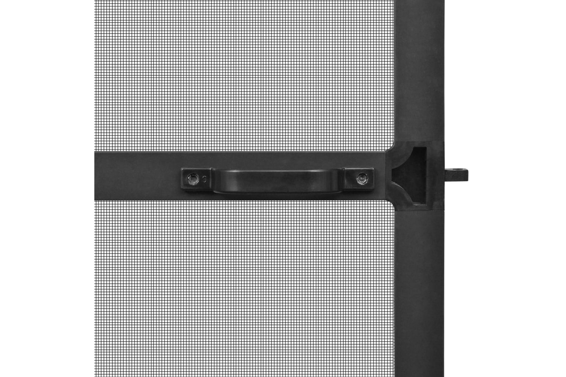 Insektskjerm med hengsler for dør antrasitt 120x240 cm - Antrasittgrå - Hage - Dyrking & hagearbeid - Dyrking - Skadedyrbekjempelse - Myggbeskyttelse