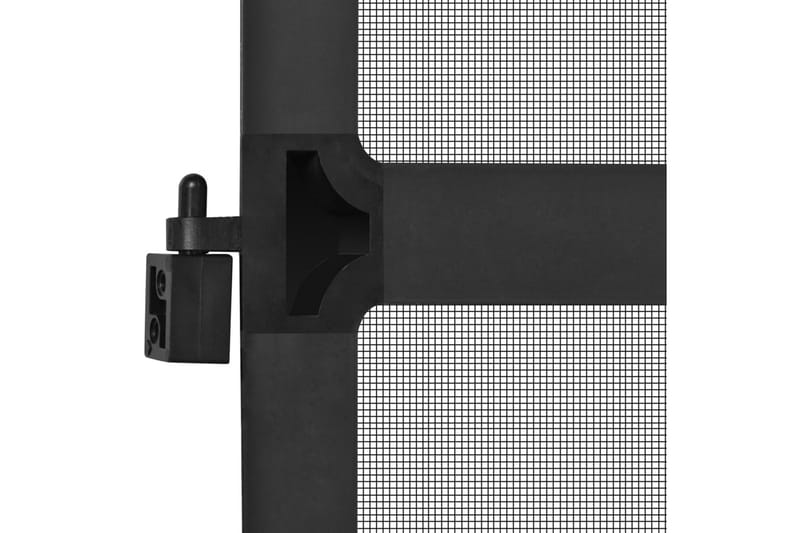 Insektskjerm med hengsler for dør antrasitt 120x240 cm - Antrasittgrå - Hage - Dyrking & hagearbeid - Dyrking - Skadedyrbekjempelse - Myggbeskyttelse