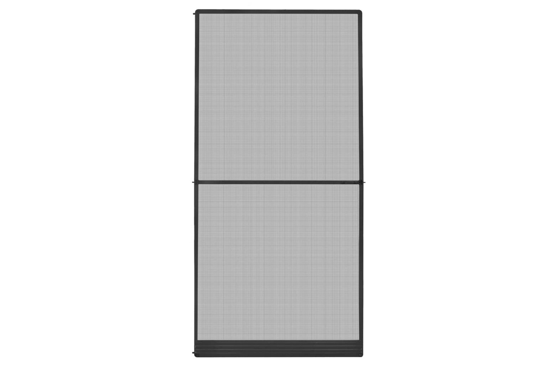 Insektskjerm med hengsler for dør antrasitt 120x240 cm - Antrasittgrå - Hage - Dyrking & hagearbeid - Dyrking - Skadedyrbekjempelse - Myggbeskyttelse