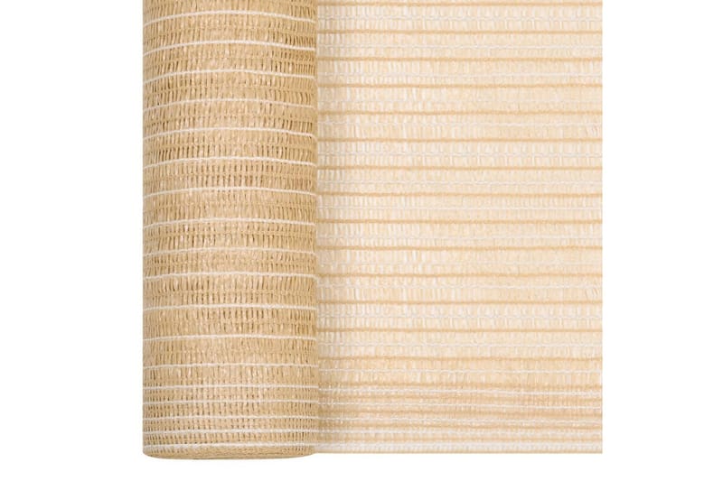 Skjermnett beige 1,2x50 m HDPE 75 g/m² - Beige - Hage - Dyrking & hagearbeid - Dyrking - Skadedyrbekjempelse - Myggbeskyttelse