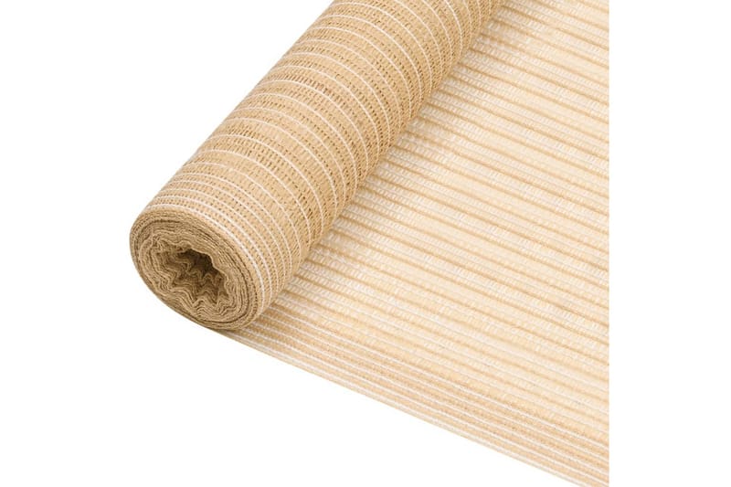Skjermnett beige 2x50 m HDPE 75 g/m² - Beige - Hage - Dyrking & hagearbeid - Dyrking - Skadedyrbekjempelse - Myggbeskyttelse