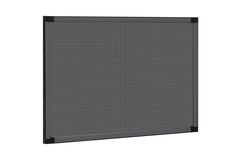 Utvidbar insektskjerm for vindu antrasitt (75-143)x50 cm - Antrasittgrå - Hage - Dyrking & hagearbeid - Dyrking - Skadedyrbekjempelse - Myggbeskyttelse
