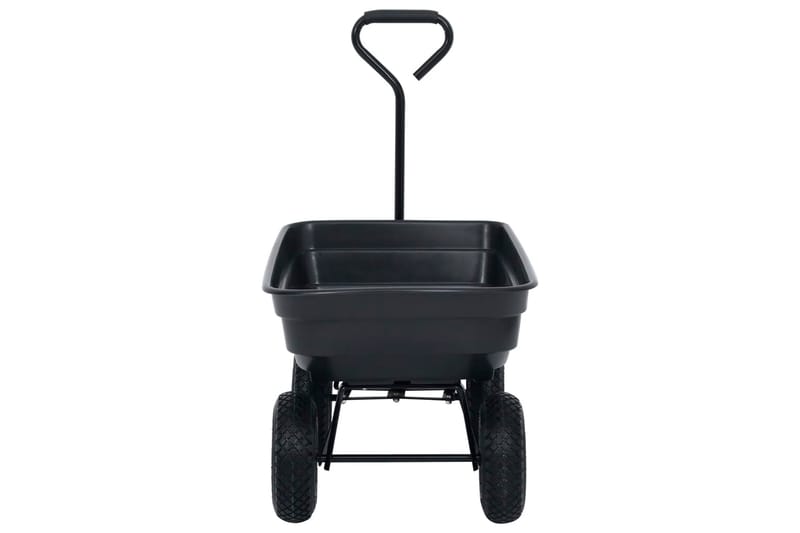 Hagetralle 300 kg 75L svart - Hage - Dyrking & hagearbeid - Hageredskap & hageverktøy - Sekketralle & henger - Transportvogn & hagevogn