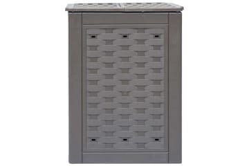 Kompostkasser 3 stk brun 60x60x83 cm 900 L - Brun - Hage - Dyrking & hagearbeid - Kompost - Varmkompost & kompostbeholder