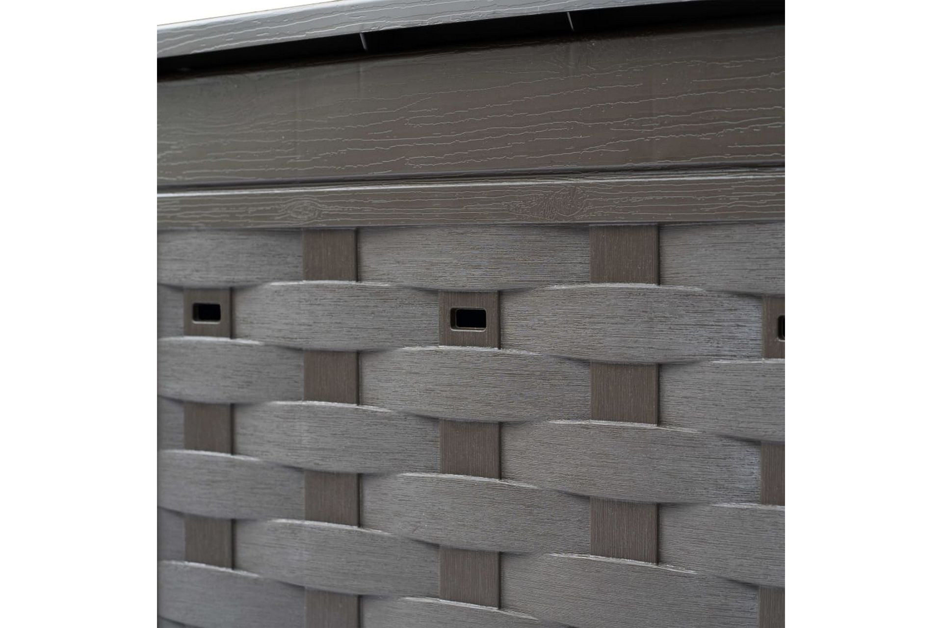 Kompostkasser 3 stk brun 60x60x83 cm 900 L - Brun - Hage - Dyrking & hagearbeid - Kompost - Varmkompost & kompostbeholder