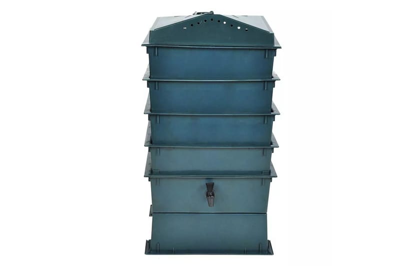 Markkompost 4 brett 42x42x60 cm - Hage - Dyrking & hagearbeid - Kompost - Varmkompost & kompostbeholder