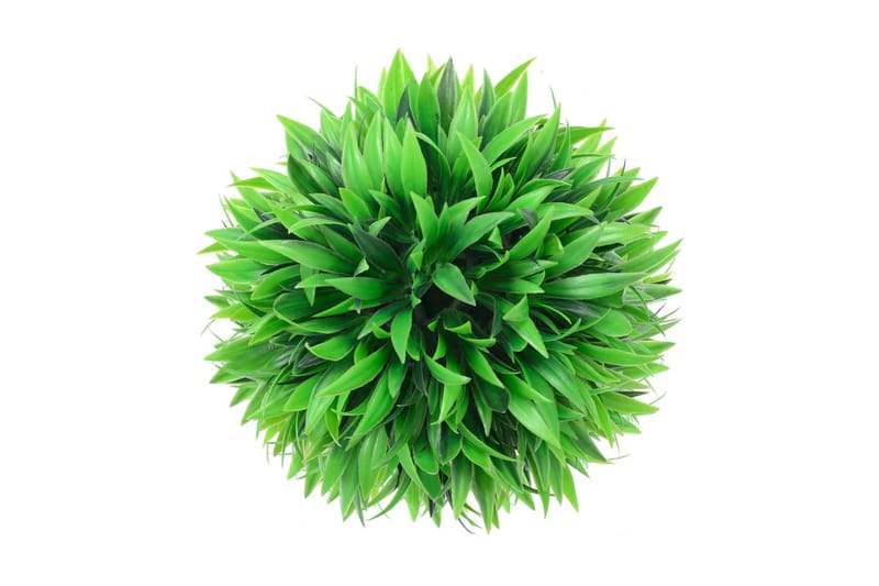 Kunstige buksbomballer 2 stk 30 cm - grønn - Hage - Dyrking & hagearbeid - Planter - Hekkplanter - Buksbom