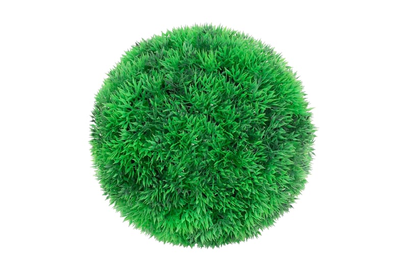 Kunstige buksbomballer 2 stk 22 cm - grønn - Buksbom