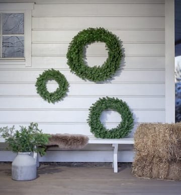 Calgary Krans 50 cm - grønn - Hage - Dyrking & hagearbeid - Planter - Prydplanter - Dørkranser