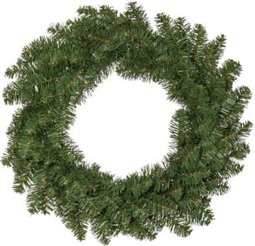 Calgary Krans 50 cm - grønn - Hage - Dyrking & hagearbeid - Planter - Prydplanter - Dørkranser