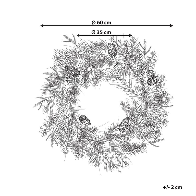 Julekrans Kamerun - Innredning - Julepynt & helgedekorasjon - Julepynt & juledekorasjon - Julekrans