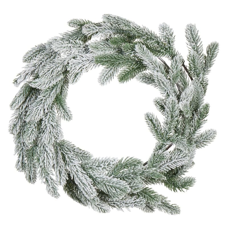 Snødekt julekrans Albini - Innredning - Julepynt & helgedekorasjon - Julepynt & juledekorasjon - Julekrans