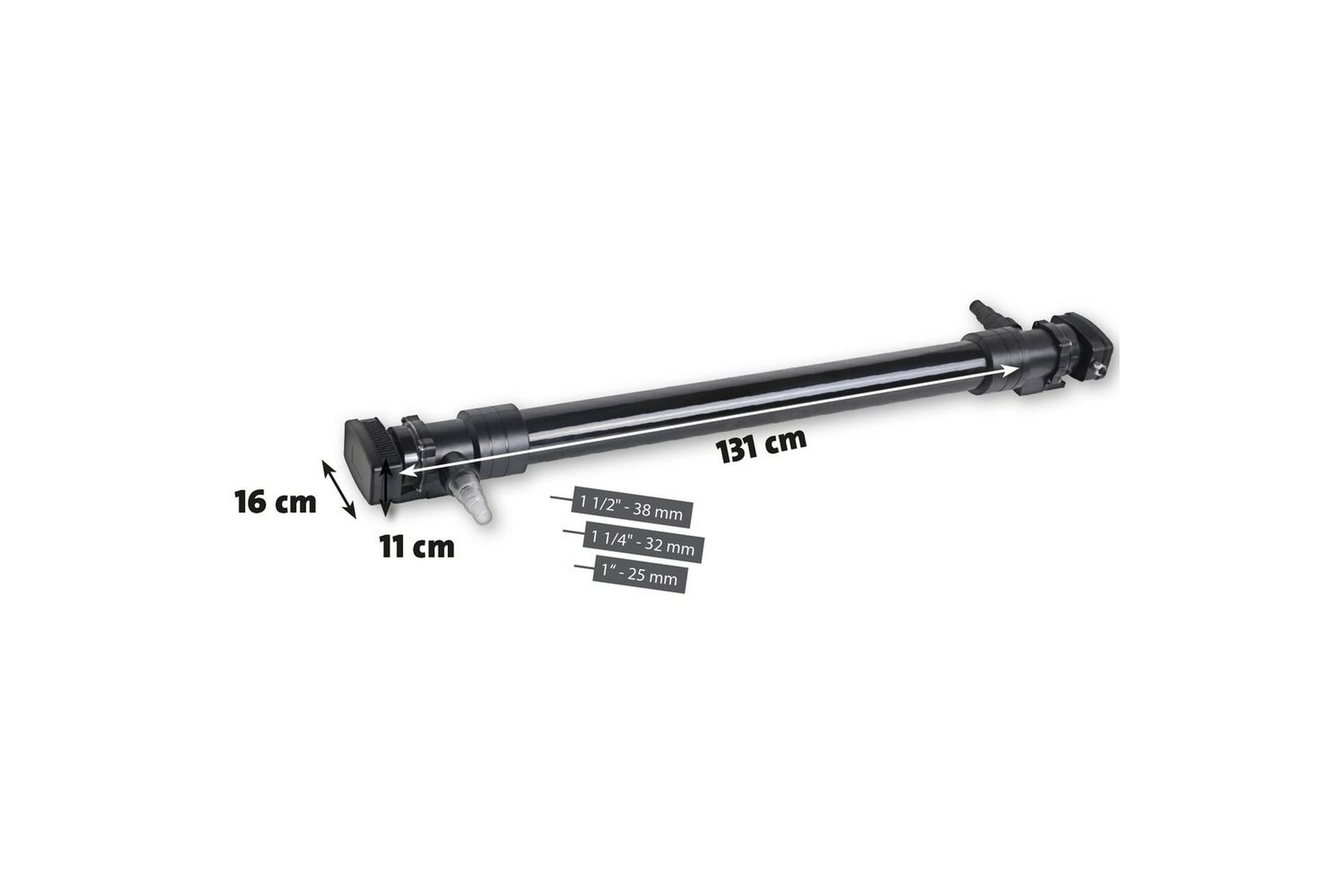 UVC Rensing Heissner Utførelse 72 W (Passer dam 80.000 L) - 72 W (Passer dam 80.000 L) - Hage - Dyrking & hagearbeid - Planter