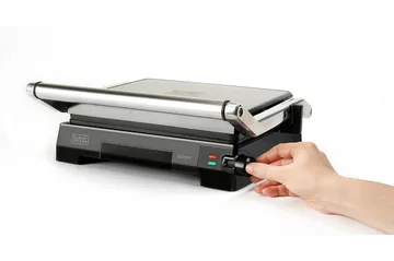 Bordgrill Black+Decker Temp Control 2200W Børstet Stål - Grå - Hage - Griller - Øvrige griller - Bærbar grill & campinggrill