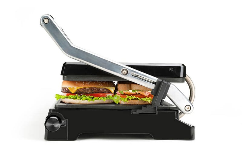 Bordgrill Black+Decker Temp Control 2200W Børstet Stål - Grå - Hage - Griller - Øvrige griller - Bærbar grill & campinggrill