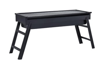 Brbar campinggrill stål 60x22,5x33 cm - Hage - Griller - Øvrige griller - Bærbar grill & campinggrill