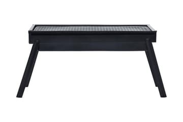 Brbar campinggrill stål 60x22,5x33 cm - Hage - Griller - Øvrige griller - Bærbar grill & campinggrill