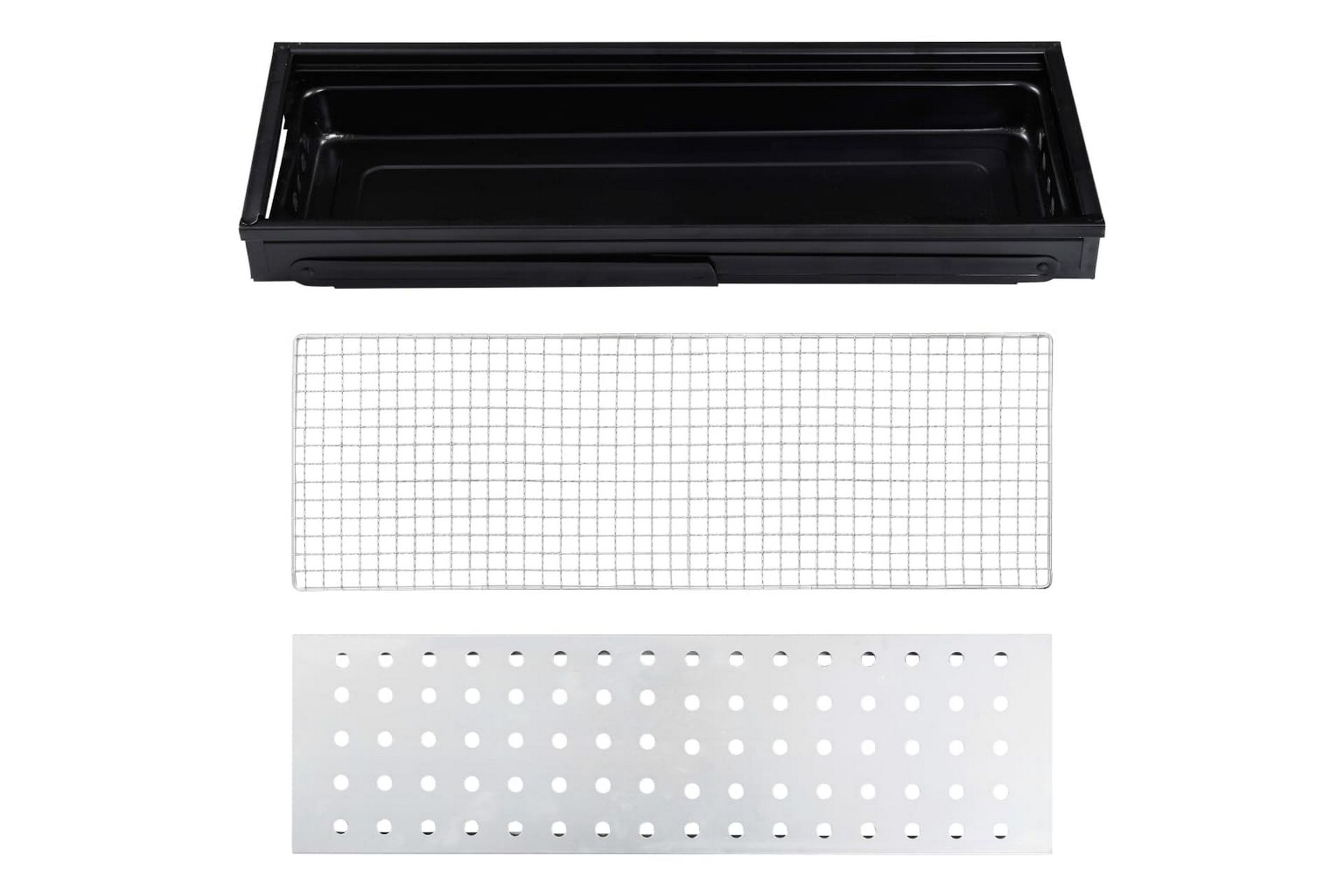 Brbar campinggrill stål 60x22,5x33 cm - Hage - Griller - Øvrige griller - Bærbar grill & campinggrill