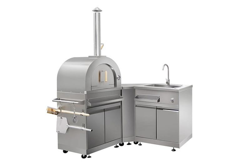 Inox Range - 430SS Stainless - Pizzaovn - Myoutdoorkitchen - Pizzaovn & vedovner