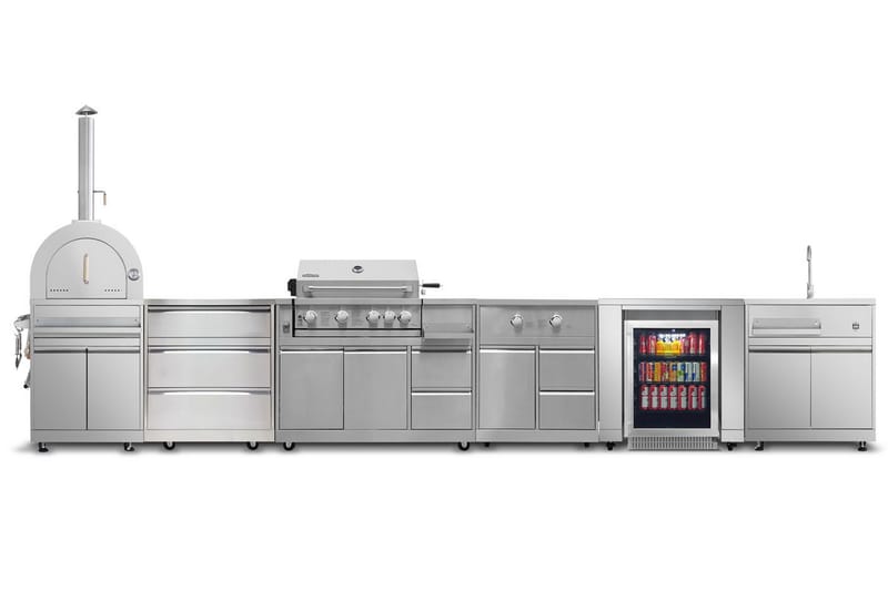 Inox Range - 430SS Stainless - Pizzaovn - Myoutdoorkitchen - Pizzaovn & vedovner