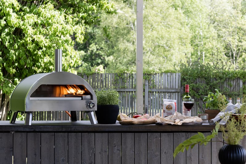 Kerang Pizzaovn - Sølv - Hage - Griller - Øvrige griller - Pizzaovn & vedovner