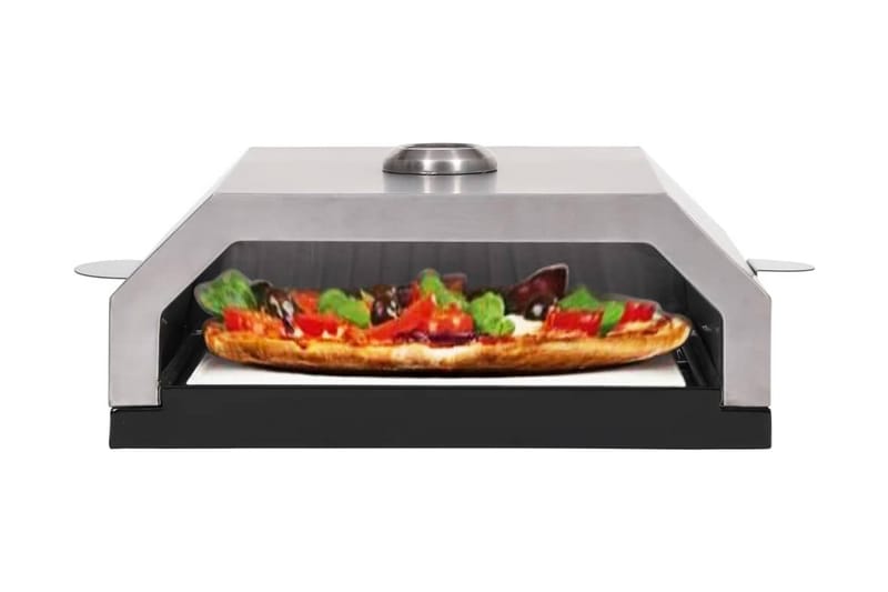 Pizzaovn med keramisk stein for gass-/kullgrill - Pizzaovn & vedovner