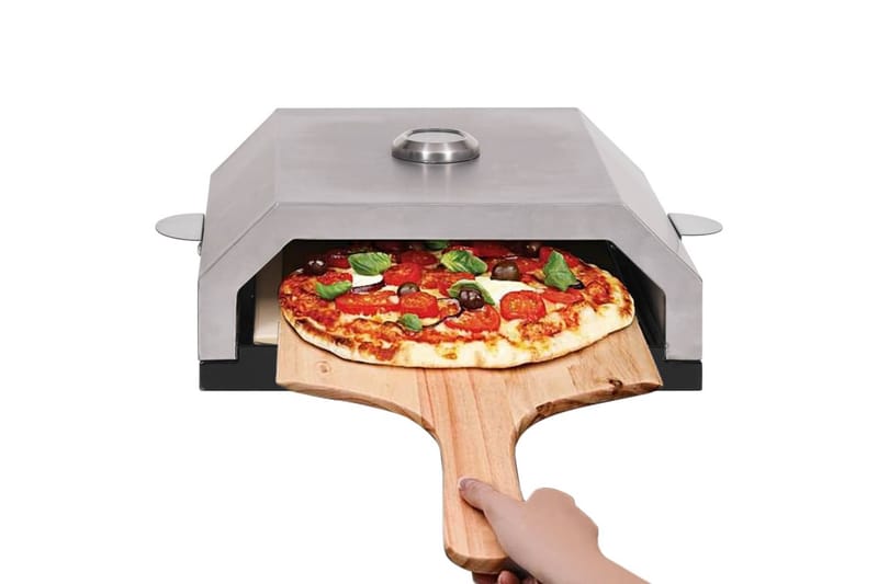 Pizzaovn med keramisk stein for gass-/kullgrill - Hage - Griller - Øvrige griller - Pizzaovn & vedovner