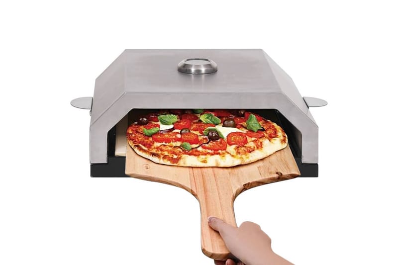 Pizzaovn med keramisk stein for gass-/kullgrill - Pizzaovn & vedovner