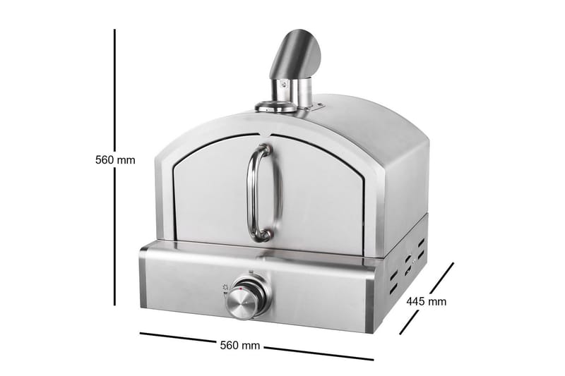 Stainless - Brooklyn Pizzaovn - Myoutdoorkitchen - Hage - Griller - Øvrige griller - Pizzaovn & vedovner