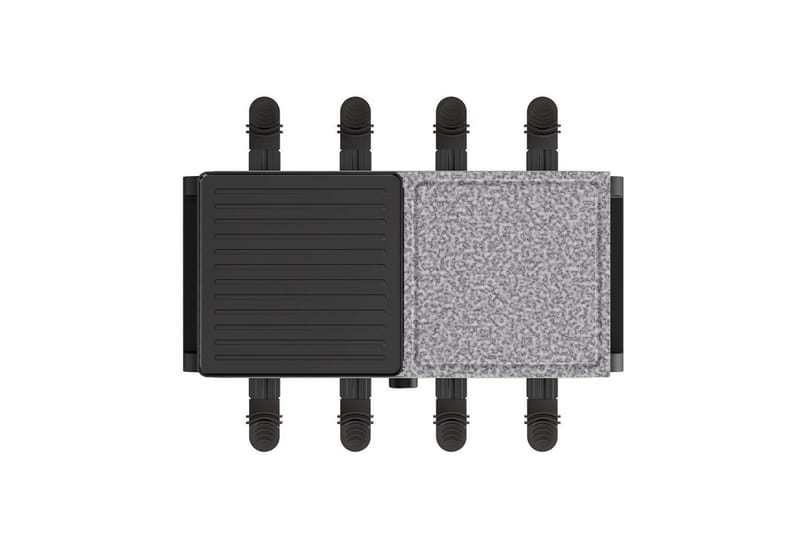 Raclettegrill Black+Decker - Sølv - Hage - Griller - Øvrige griller - Raclettegriller