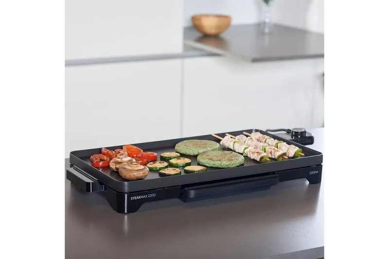 Elektrisk stekeplate Taurus Steakmax 2200 - Svart - Hage - Griller - Grilltilbehør