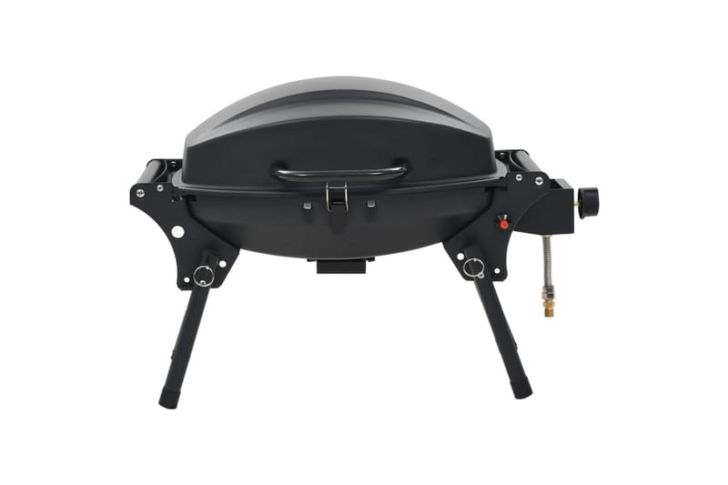 Brbar gassgrill med en kokesone svart - Hage - Griller - Gassgrill