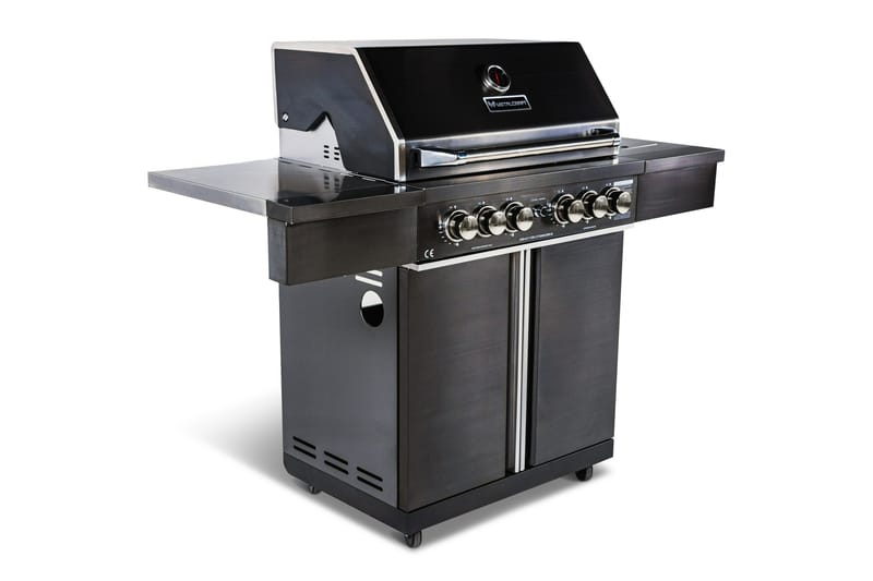 Gassgrill Rustfri - Svart - Hage - Griller - Gassgrill