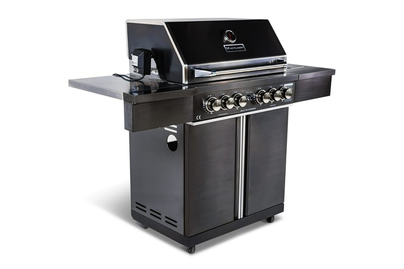 Gassgrill Rustfri - Svart - Hage - Griller - Gassgrill