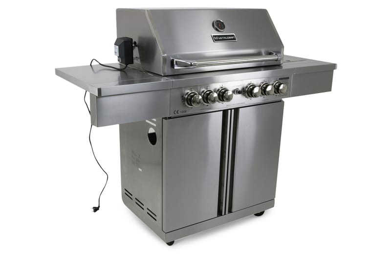 Rustfri gassgrill med 8mm Rustfritt grillgaller - Hage - Griller - Gassgrill