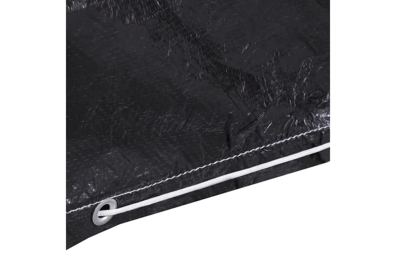 Hagemøbeltrekk til gassgrill 2 stk 6 maljer 170x90x60 cm - Svart - Hage - Griller - Grilltilbehør - Beskyttelsestrekk