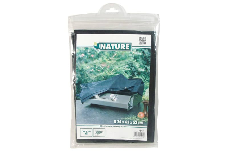 Nature Trekk for plancha-grill 63x53x24 cm - Grå - Hage - Griller - Grilltilbehør - Beskyttelsestrekk