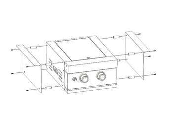 Built-in - Sidebrenner - Myoutdoorkitchen - Hage - Griller - Grilltilbehør