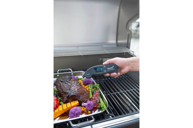 Digital termometer Mustang Sammenleggbar - Hage - Griller - Grilltilbehør - Grilltermometer