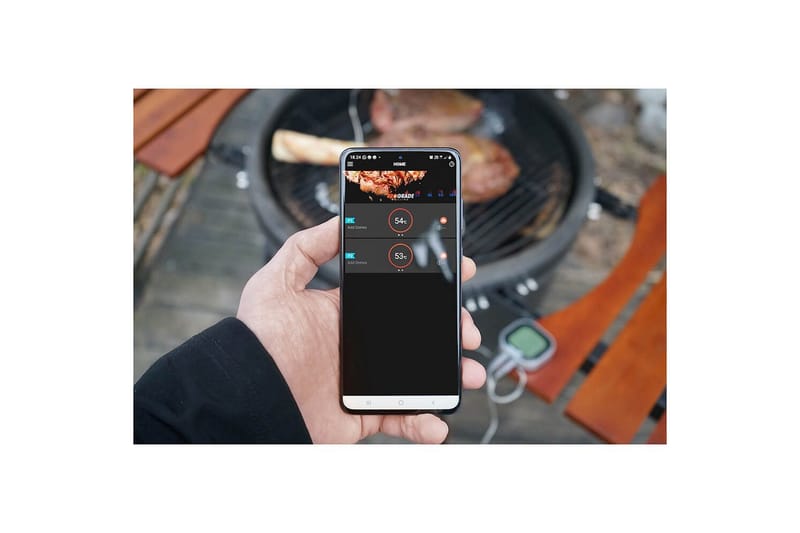 Digitalt mattermometer Mustang for Kjøtt - Hage - Griller - Grilltilbehør - Grilltermometer